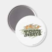 Tom en Jerry Chase Logo Magneet (Voorkant / Achterkant)