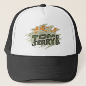 Tom en Jerry Chase Logo Trucker Pet (Voorkant)