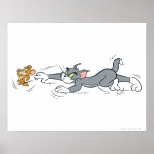 Tom en Jerry Chase Poster