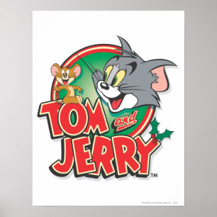 Tom en Jerry Classic Logo Poster