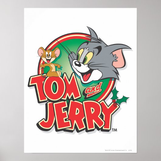 Tom en Jerry Classic Logo Poster (Voorkant)