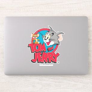 Tom en Jerry Classic Logo Sticker
