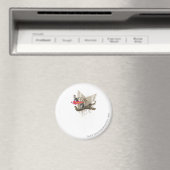 Tom en Jerry Custome Wheels Magneet (Insitu (Vaatwasser))