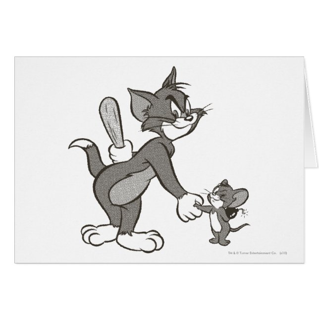 Tom en Jerry Deceitful Handshake (Voorkant Horizontaal)
