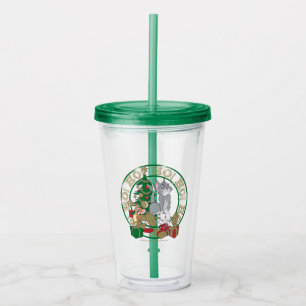 Tom en Jerry die Cadeaus openen Acryl Drinkbeker