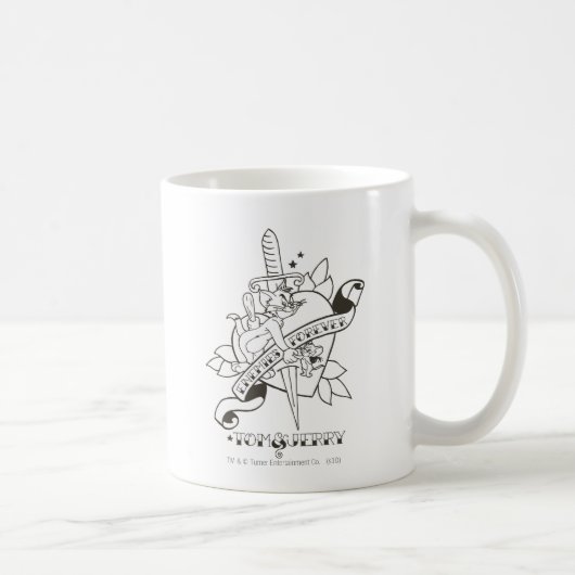 Tom en Jerry Enemies Forever 1 Koffiemok (Rechts)
