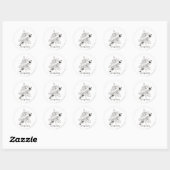 Tom en Jerry Enemies Forever 1 Ronde Sticker (Vel)