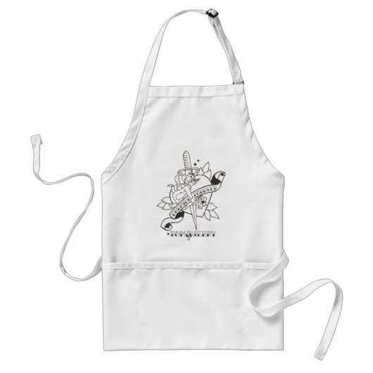 Tom en Jerry Enemies Forever 1 Standaard Schort (Voorkant)
