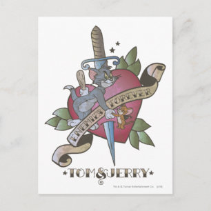 Tom en Jerry Enemies Forever 2 Briefkaart