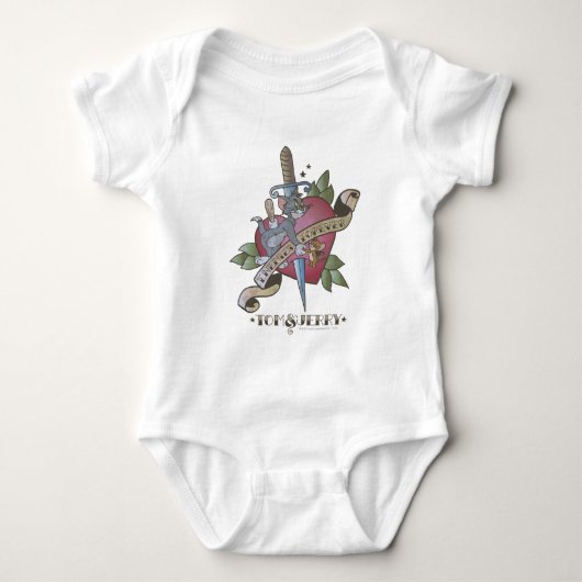 Tom en Jerry Enemies Forever 2 Romper (Voorkant)