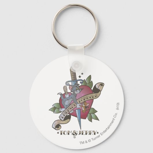 Tom en Jerry Enemies Forever 2 Sleutelhanger (Voorkant)