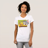 Tom en Jerry Hanna Barbera Logo T-shirt (Voorkant volledig)