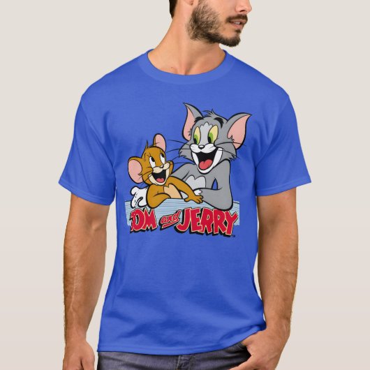 Tom en Jerry Happy Friends T-shirt (Voorkant)
