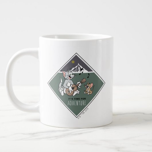 Tom en Jerry "Het is tijd voor avontuur" Extra Grote Beker (Links)