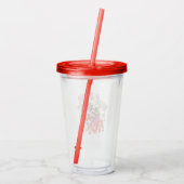 Tom en Jerry "Ho! Ho! Ho!" Santa Cft-levering Acryl Drinkbeker (Achterkant)