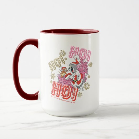 Tom en Jerry "Ho! Ho! Ho!" Santa Cft-levering Mok (Links)