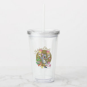 Tom en Jerry Holiday Cheer Acryl Drinkbeker