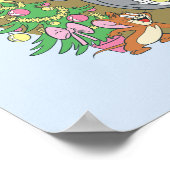 Tom en Jerry Holiday Cheer Poster (Hoek)