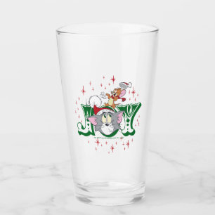 Tom en Jerry Holiday Joy Glas