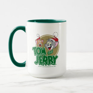 Tom en Jerry Holiday Logo Mok