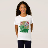 Tom en Jerry Holiday Logo T-shirt (Voorkant volledig)