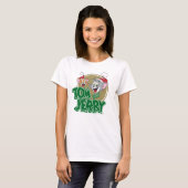 Tom en Jerry Holiday Logo T-shirt (Voorkant volledig)
