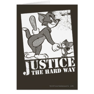 Tom en Jerry Justice de harde weg