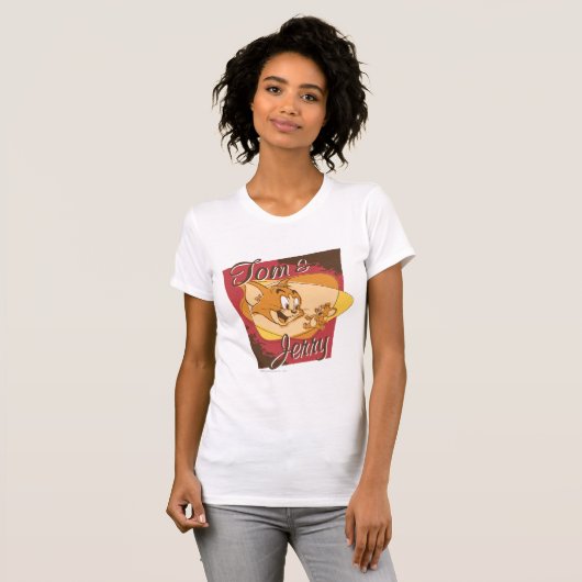 Tom en Jerry Logo 2 T-shirt (Voorkant volledig)