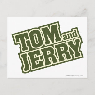 Tom en Jerry Logo 3 Briefkaart