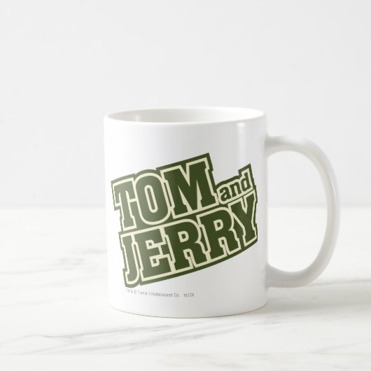 Tom en Jerry Logo 3 Koffiemok (Rechts)