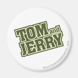 Tom en Jerry Logo 3 Magneet