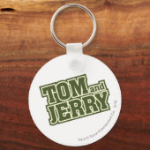 Tom en Jerry Logo 3 Sleutelhanger (Voorkant)