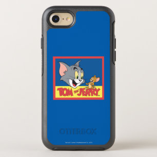 Tom en Jerry Logo Flat OtterBox Symmetry iPhone 8/7 Hoesje