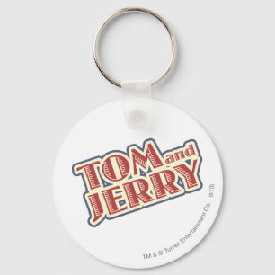 Tom en Jerry Logo Sleutelhanger