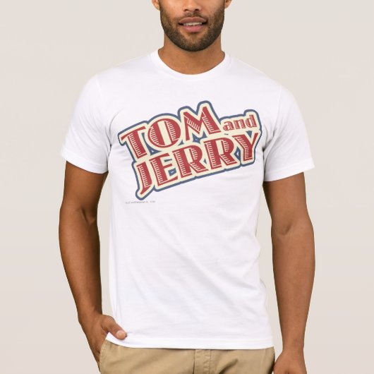 Tom en Jerry Logo T-shirt (Voorkant)