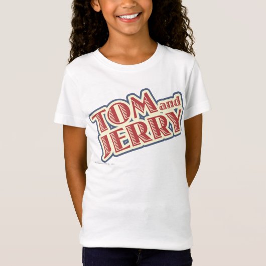 Tom en Jerry Logo T-shirt (Voorkant)