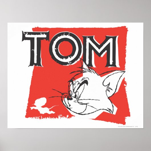 Tom en Jerry Mad Cat Poster (Voorkant)