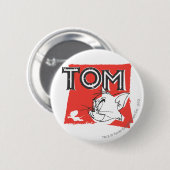 Tom en Jerry Mad Cat Ronde Button 5,7 Cm (Voorkant /achterkant)