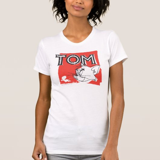 Tom en Jerry Mad Cat T-shirt (Voorkant)