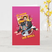 Tom en Jerry met Terrance - zo rollen we Kaart (Gele Bloem)