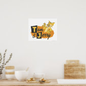 Tom en Jerry Mouse in Paw Logo Poster (Keuken)