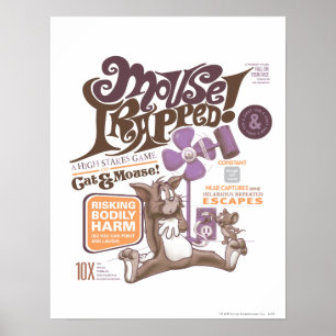 Tom en Jerry Mouse Trapped Poster