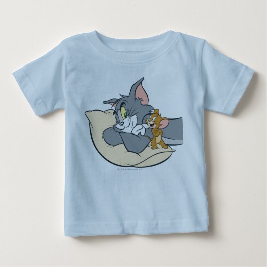 Tom en Jerry On Pillow (Voorkant)