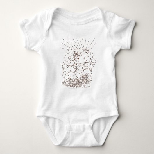Tom en Jerry Outline Romper (Voorkant)
