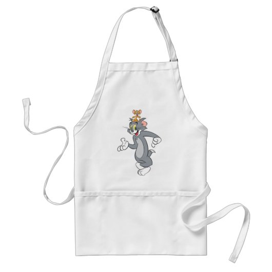 Tom en Jerry Pair Standaard Schort (Voorkant)