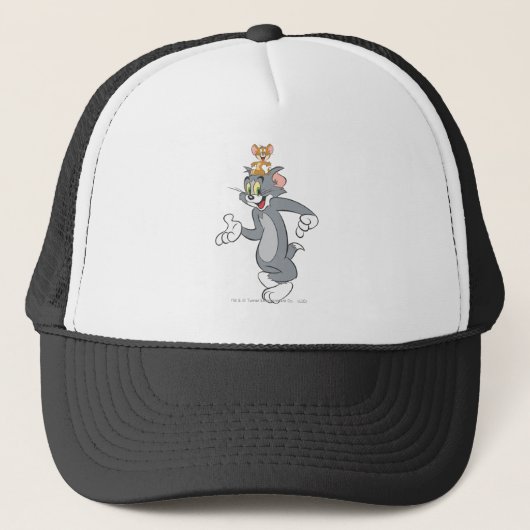 Tom en Jerry Pair Trucker Pet (Voorkant)
