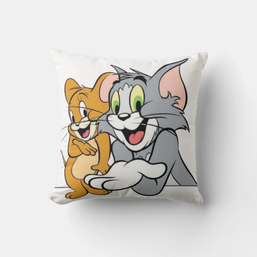 Tom en Jerry Pillow Hoesje Kussen (Voorkant)