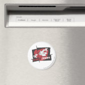 Tom en Jerry Red en Black Magneet (Insitu (Vaatwasser))