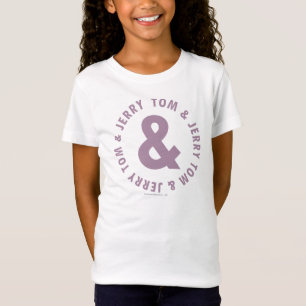 Tom en Jerry Round Logo 10 T-shirt
