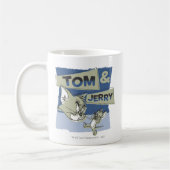 Tom en Jerry Scaredey Mouse Koffiemok (Links)